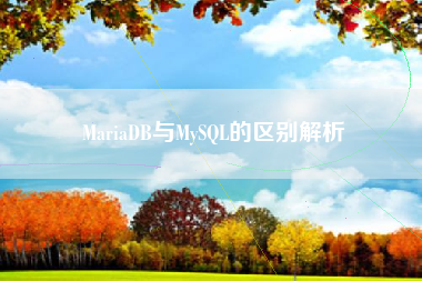 MariaDB与MySQL的区别解析 MariaDB与MySQL的区别解析